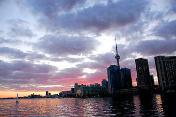 Image showing Toronto city skyline