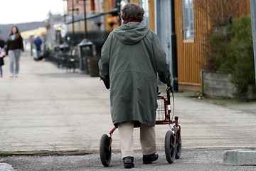 Image showing Elderly disabled