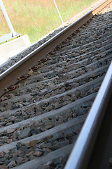 Image showing Railway tracks