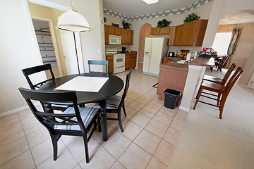 Image showing Kitchen and Dining Area