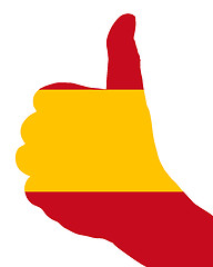 Image showing Spanish finger signal