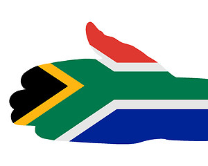 Image showing South African handshake