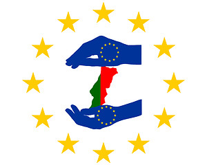 Image showing European Help for Portugal
