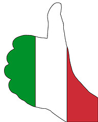 Image showing Italian finger signals