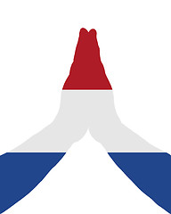 Image showing Dutch praying