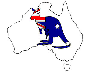 Image showing Australian kangaroo