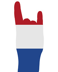 Image showing Dutch finger signal