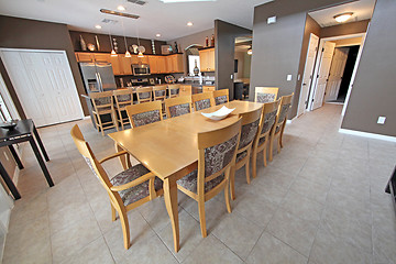 Image showing Kitchen and Dining Area