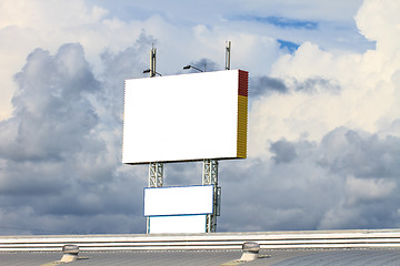 Image showing Blank billboard