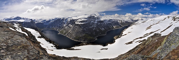 Image showing Trolltunga, Norway 