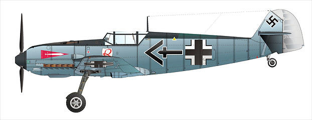 Image showing Messerschmitt Bf-109