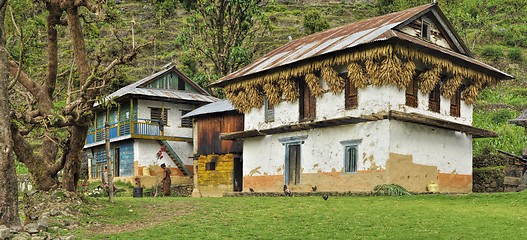 Image showing Nepalese houses