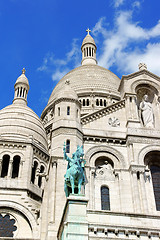 Image showing Basilica of the Sacred Heart (Basilique du Sacre-Coeur), Paris, 