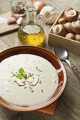 Image showing Mushroom soup