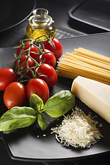 Image showing Pasta ingredients