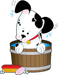 Image showing Doggie Bath