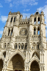 Image showing Our Lady of Amiens Cathedral in France