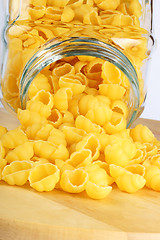 Image showing Raw gnocchi pasta