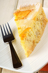 Image showing Slice of Neapolitan Pastiera tart