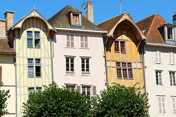 Image showing Some old houses in Troyes, France