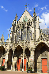 Image showing Saint-Urbain Basilica in Troyes, France
