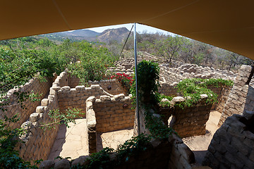 Image showing Maze, labyrinth in Lost City, South Africa