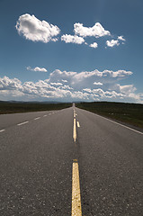 Image showing Lonely road