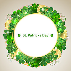 Image showing Patricks Day card