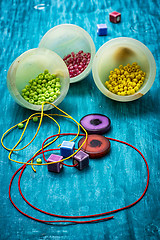 Image showing crafts with beads