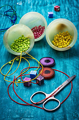 Image showing crafts with beads