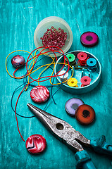 Image showing crafts with beads