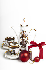 Image showing New Year's coffee