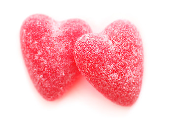 Image showing Candy hearts