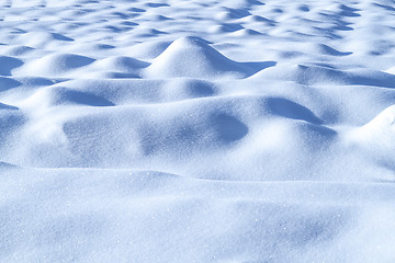 Image showing Snow landscape