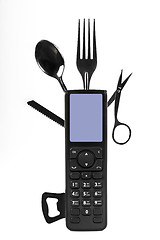 Image showing Swiss smartphone