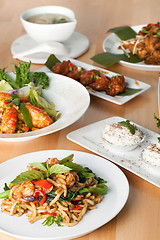 Image showing Variety of Thai Food Dishes