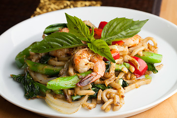 Image showing Thai Shrimp Stir Fry