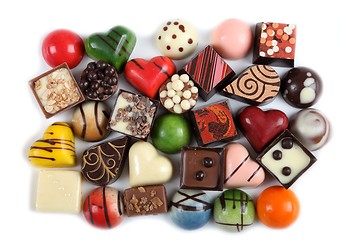 Image showing Chocolate candies