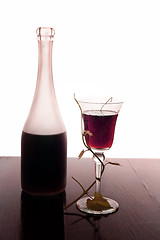 Image showing Red wine