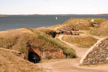 Image showing Suomenlinna fortress, Helsinki, Finland