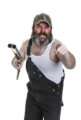 Image showing Angry Redneck