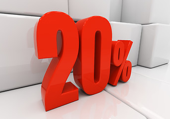 Image showing 3D 20 percent