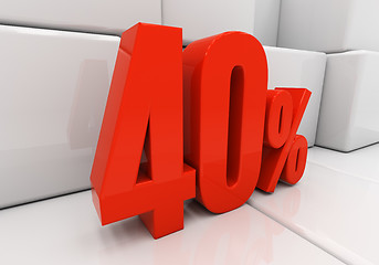 Image showing 3D 40 percent