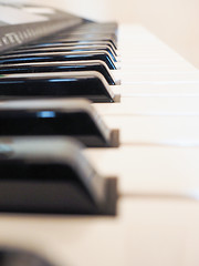 Image showing Music keyboard