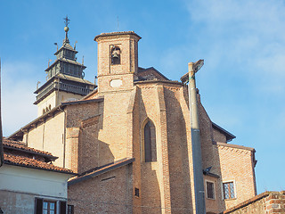 Image showing San Giorgio church in Chieri