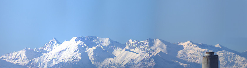 Image showing Alps mountains