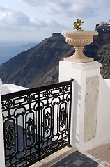 Image showing Gate and Urn