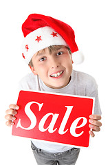 Image showing Bargain Christmas or holiday sales