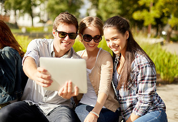 Image showing students or teenagers with laptop computers