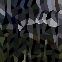 Image showing Camouflage Abstract Low Polygon Background